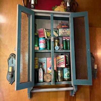 A large selection of antique ephemera and old grocery/pharmacy boxes