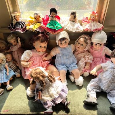 Vintage and antique dolls