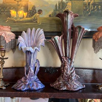 Art Deco era vases