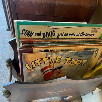 Great selection of vintage books, including Little Toot and Stan and Doug. 