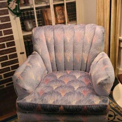 Side chair w/ottoman & a sofa to match 