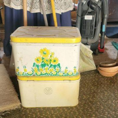 vintage bread boxes