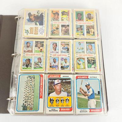 Hundreds of Topps 1974 Baseball Cards, Dozens are Signed