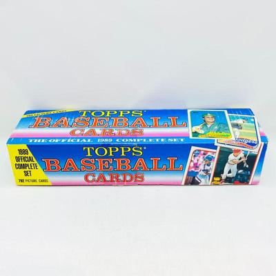 1989 Topps Baseball 792 Card Set- Rookie Cards w/ Gary Sheffield, John Smoltz, Jim Abbott, Randy Johnson, & More