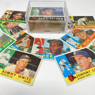  Topps 1960 set- Hall of Famers- 82 cards