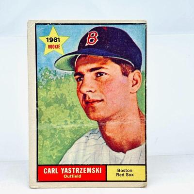 1961 Topps Carl Yastrzemski Rookie Card #287
