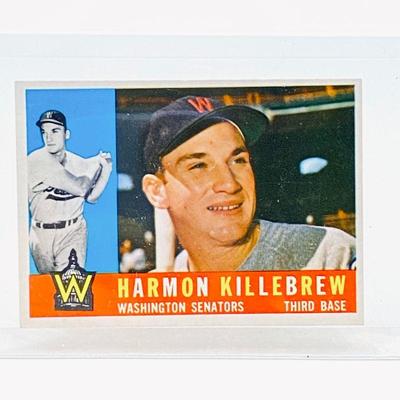 1960 Topps Harmon Killebrew, card #210