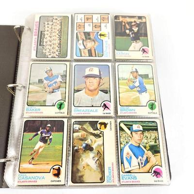 Hundreds of Topps 1973 Baseball Cards, Dozens are Signed
