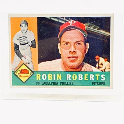 1960 Topps Robin Roberts, card # 264