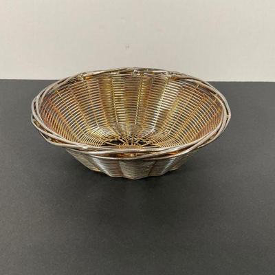 Small Silver Wire Basket