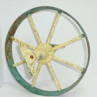 iron wheel barrow WHEEL
