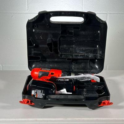 BLACK & DECKER CORDLESS DRILL | Fire Storm Drill 14.4 V Includes 2 batteries and charger in case.