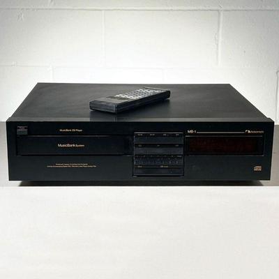 NAKAMICHI MUSIC BANK SYSTEM | 6 CD capacity CD player, model MB-1. - l. 17 x w. 15 x h. 4.5 in