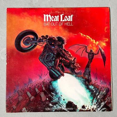 MEAT LOAF RECORD | Meat Loaf - Bat Out of Hell vinyl record album.