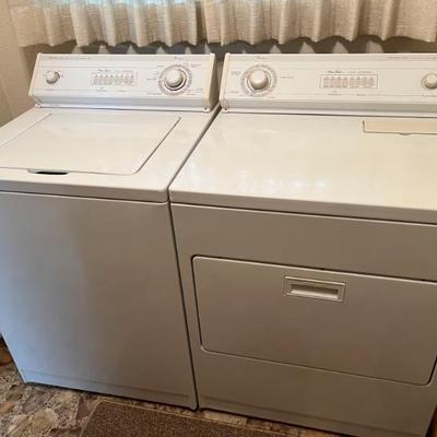 Whirlpool Washer and Dryer 