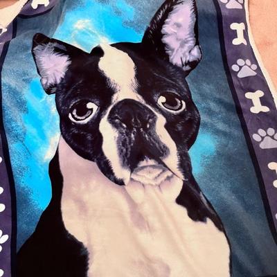 Boston Terrier Throw Y