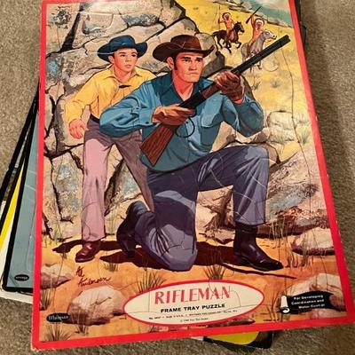 Vintage 60s Rifleman Puzzle