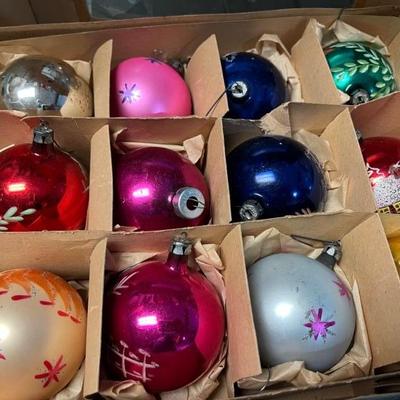 Vintage Christmas Ornaments 