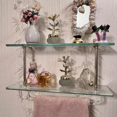Glass Wall Shelf