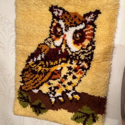 Owl Rug Art