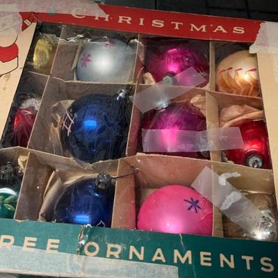 Vintage Christmas Ornaments 