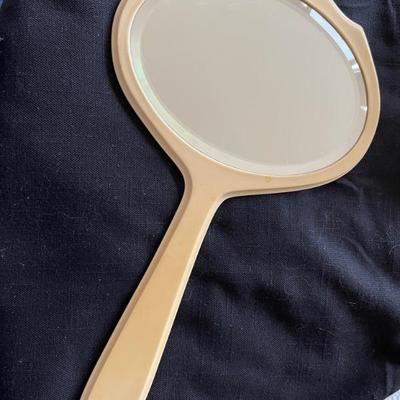 antique hand mirrors, boxes, vanity sets, manicure, etc, all celluloid