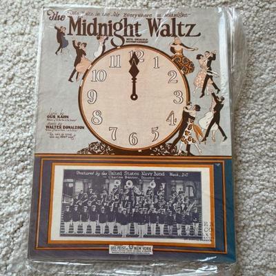 Vintage and antique sheet music--late 1890s-1980s--classic, tinpan alley standards, musicals, Disney, classic movie songs, vaudeville,...