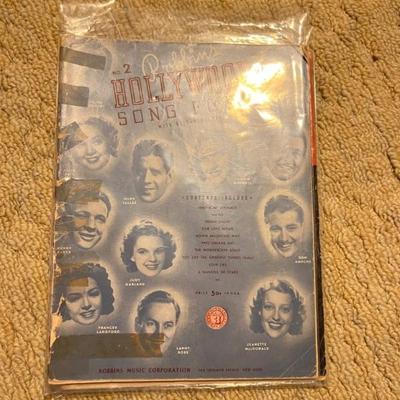 Vintage and antique sheet music--late 1890s-1980s--classic, tinpan alley standards, musicals, Disney, classic movie songs, vaudeville,...