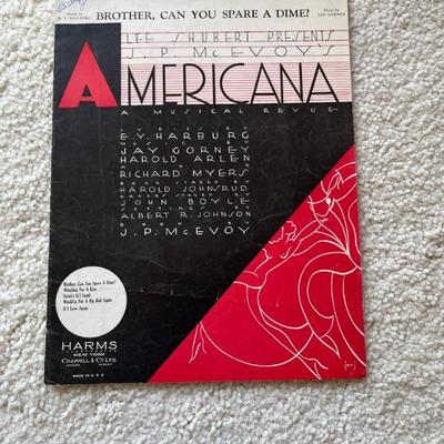 Vintage and antique sheet music--late 1890s-1980s--classic, tinpan alley standards, musicals, Disney, classic movie songs, vaudeville,...