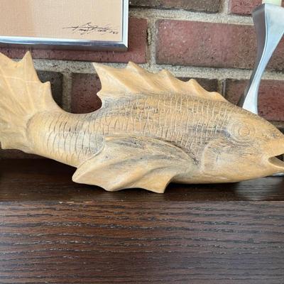 A fun ceramic fish