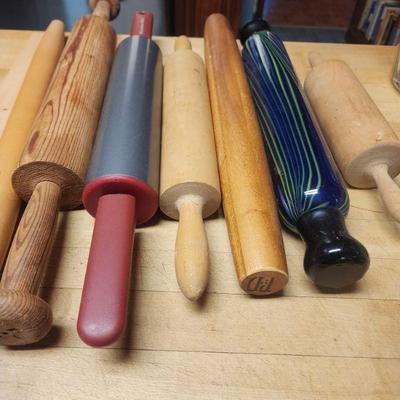 Cobalt rolling pin sold