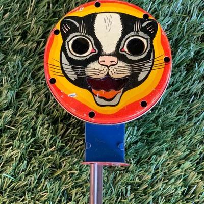 RARE Vintage No. 250 Ranger CATs MEOW Tin Toy Collectible