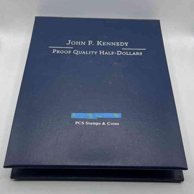 MMM288-Binder Collection, John F. Kennedy Proof Quality Half-Dollars