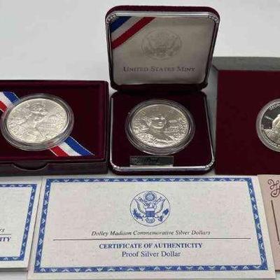 MMM251-US Mint Commemorative Coins-Dolly Madison/Washington
