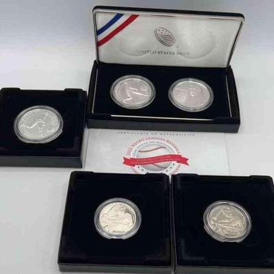 MMM355-2022 Negro League Baseball Commemorative Coin Sets