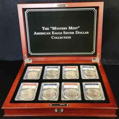MMM487 - The Mystery Mint American Eagle Silver Dollar Collection