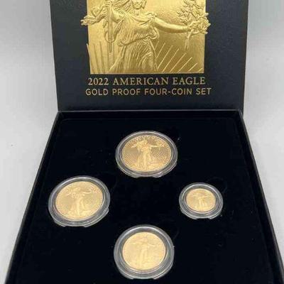 MMM202-2022 American Eagle Gold Proof 4 Coin Set
