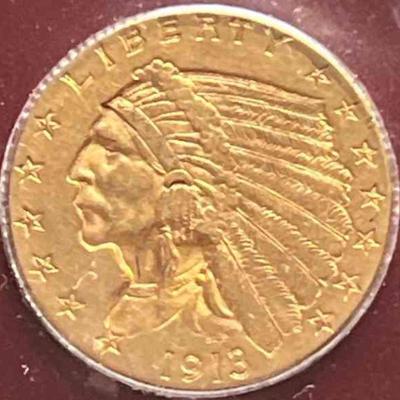 MMM334-Americaâ€™s Last $2.50 Gold Coin