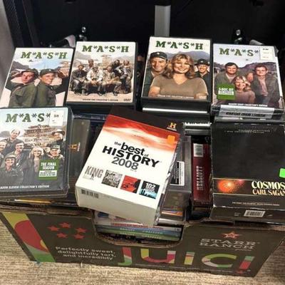 MMM090 - TV Series DVD Lot - Mission Impossible, MacGyver,, History Channel & More - Most Sealed