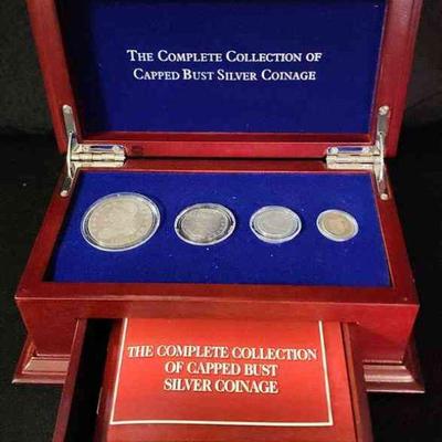MMM462 - The Complete Collection Of Capped Bust Silver Coinage