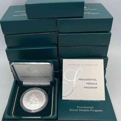 MMM349-US Presidential Silver Medals Program Collection