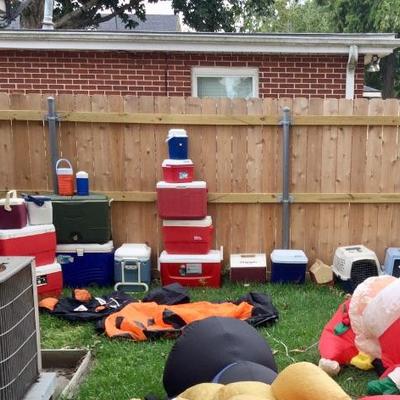 Blow up decorations