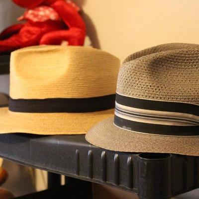 Woven menâ€™s hats