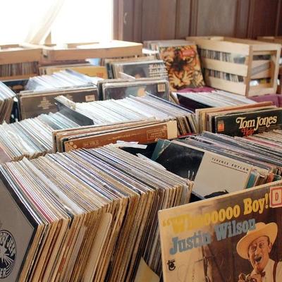 More records, part of record room