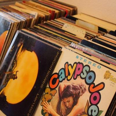 Massive Collection of records used by former DJ