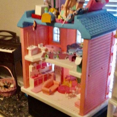Barbie house