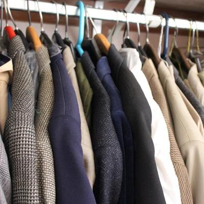 Suits and sport coats