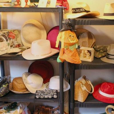 Hats and purses