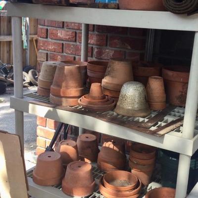 Clay pots