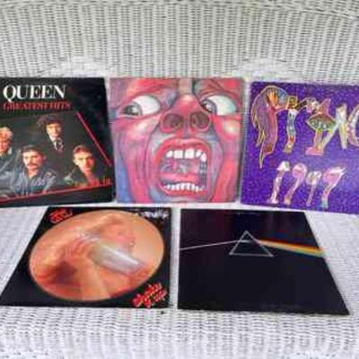 (5) Great Vinyls Feat. King Crimson, Queen & Prince
